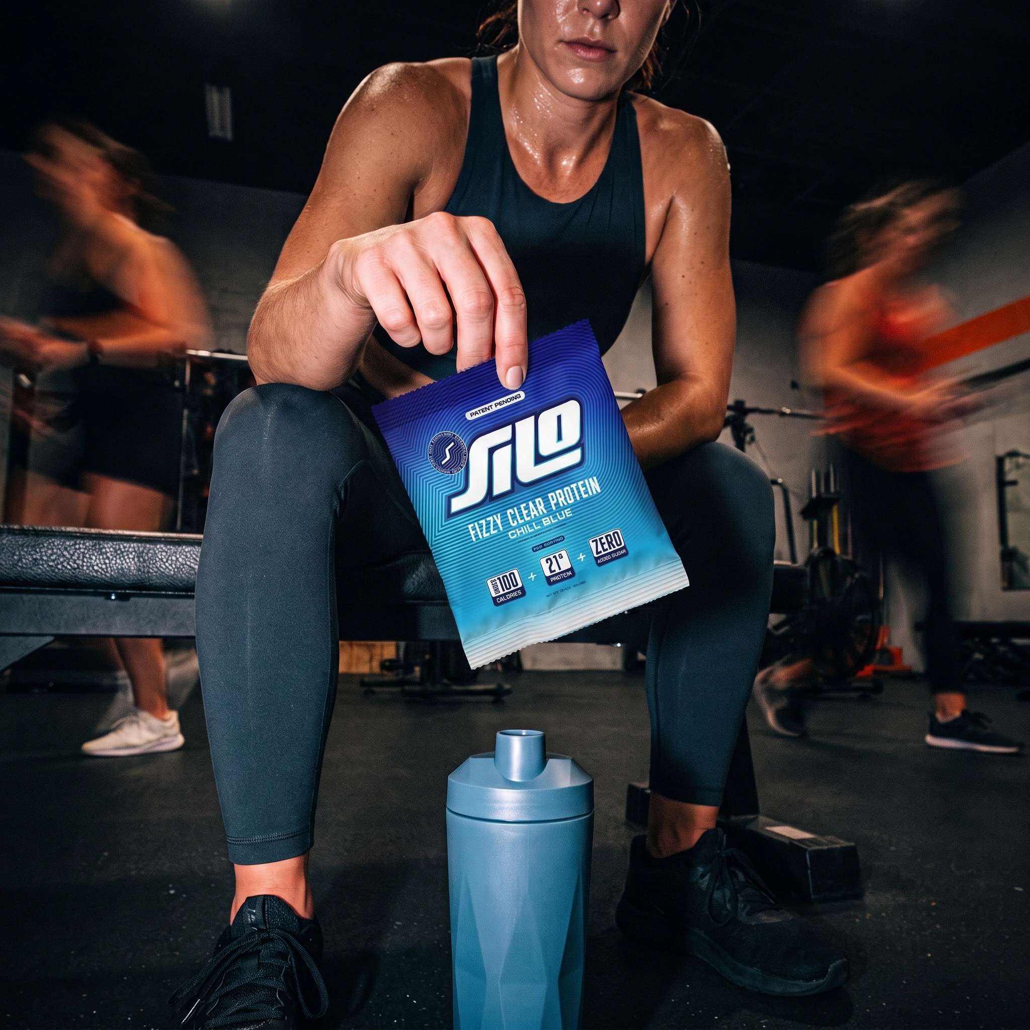 Chill Blue Fizzy Clear Protein