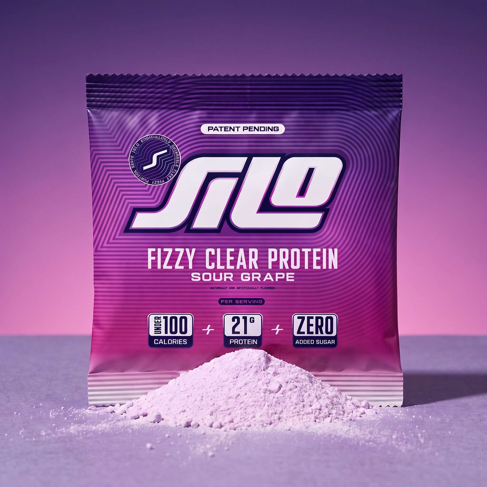 Sour Grape Fizzy Clear Protein