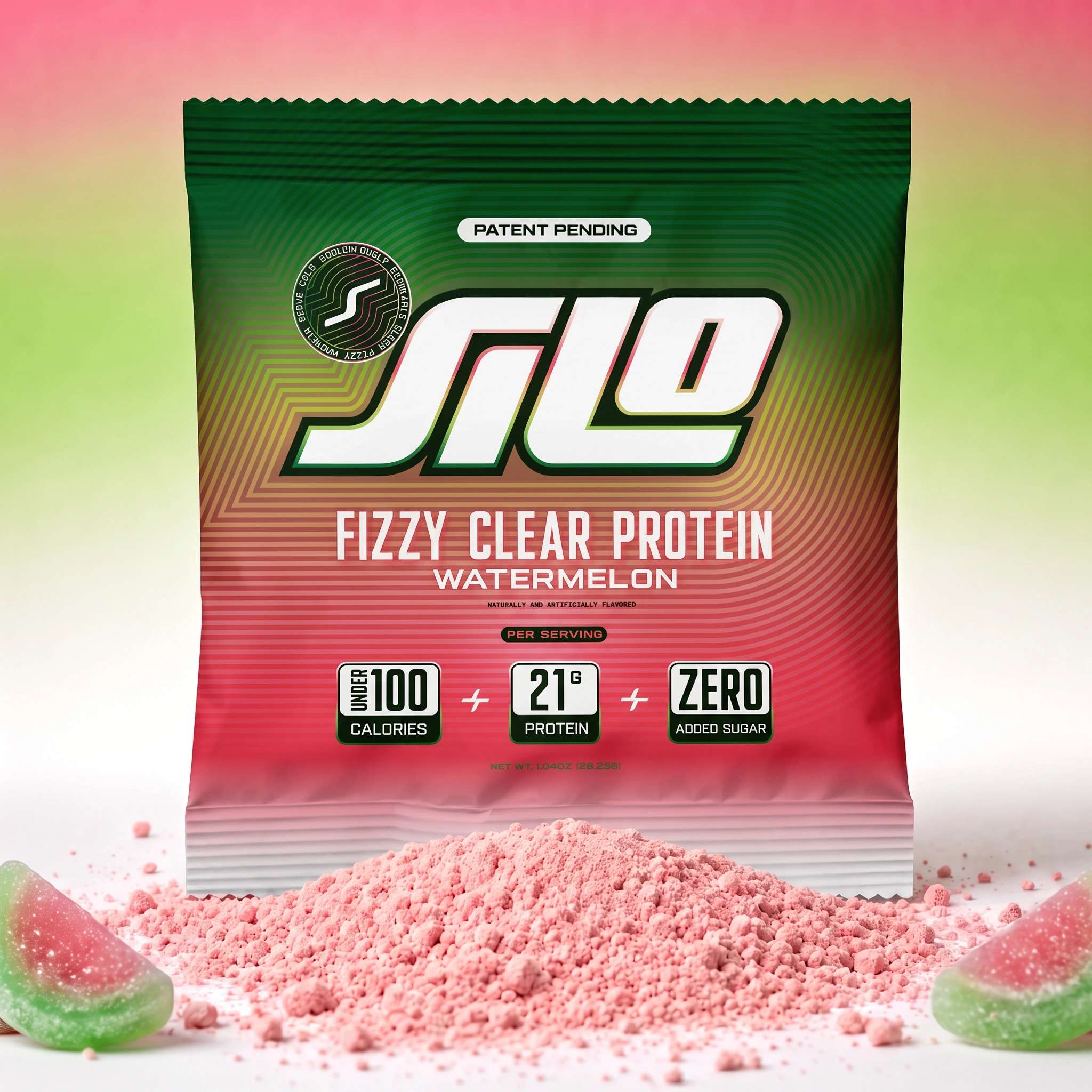 Watermelon Fizzy Clear Protein