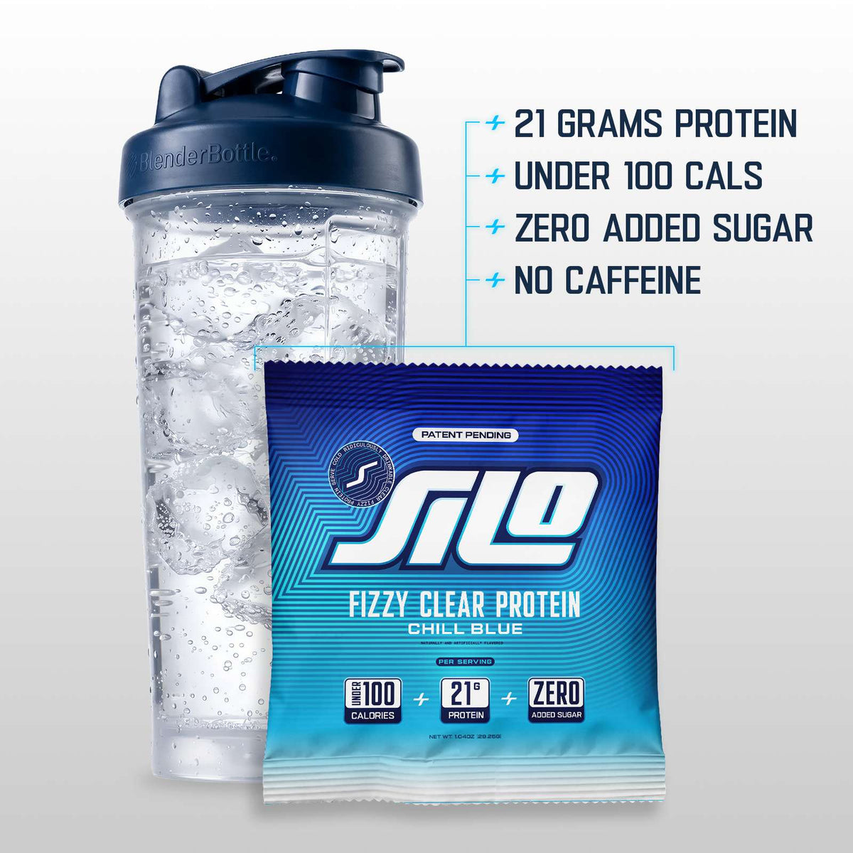 Chill Blue Fizzy Clear Protein