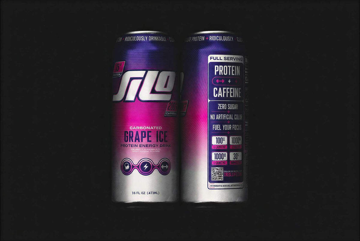 Grape Ice Protein Energy Drink